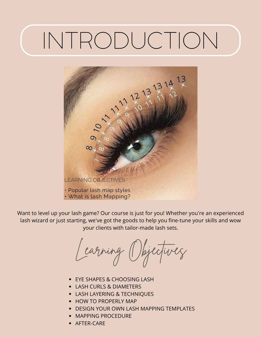 Master the Art of Lashing Mapping - LASHOUTT LUXURY