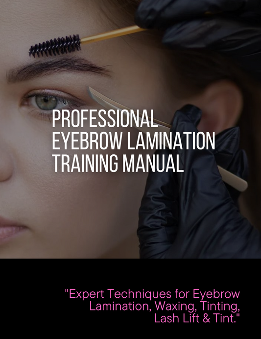 Professional Eyebrow Lamination Ebook